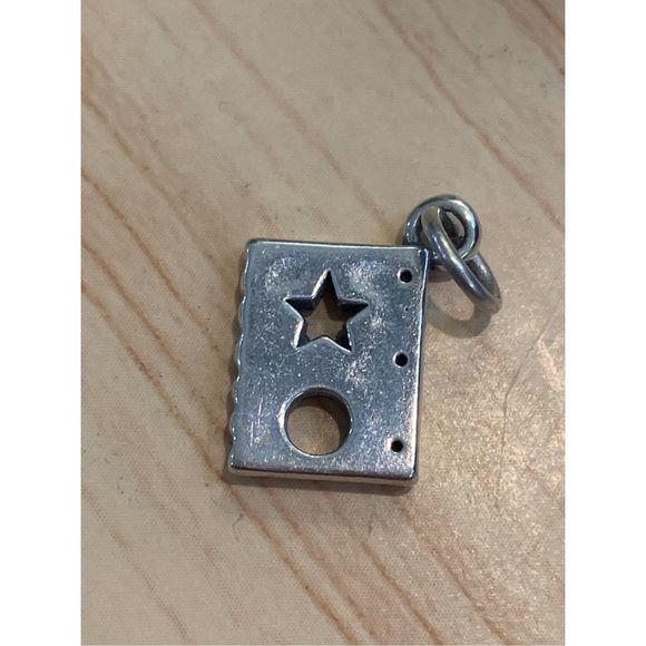 Scrapbook #quilt Template Sterling Silver Jewelry Charm - Picture 3 of 3